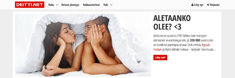 deitti.net lyhyesti